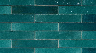 Glasur Riemchen | dunkelgrün